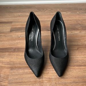 Black Stuart Weitzman pump, size 7